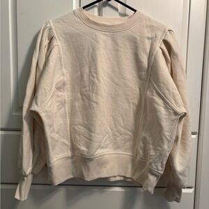 a new day Women's Off-White Crew Neck Sweater